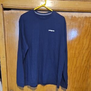Patagonia Blue Long Sleeve Shirt